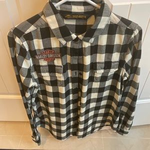 New Harley-Davidson Flannel Button up